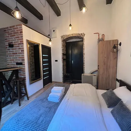 в самому центрі львова в проїзді крива липа Apartamento Leópolis